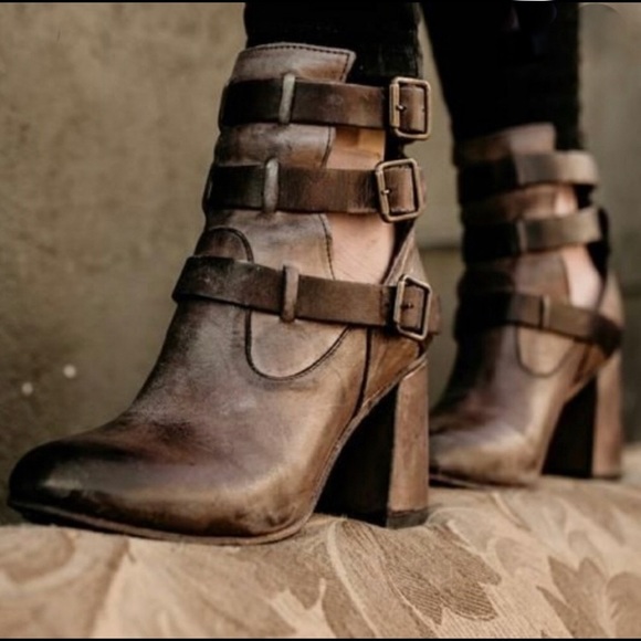 Freebird Teddy Heeled Boots 7 - Picture 1 of 12